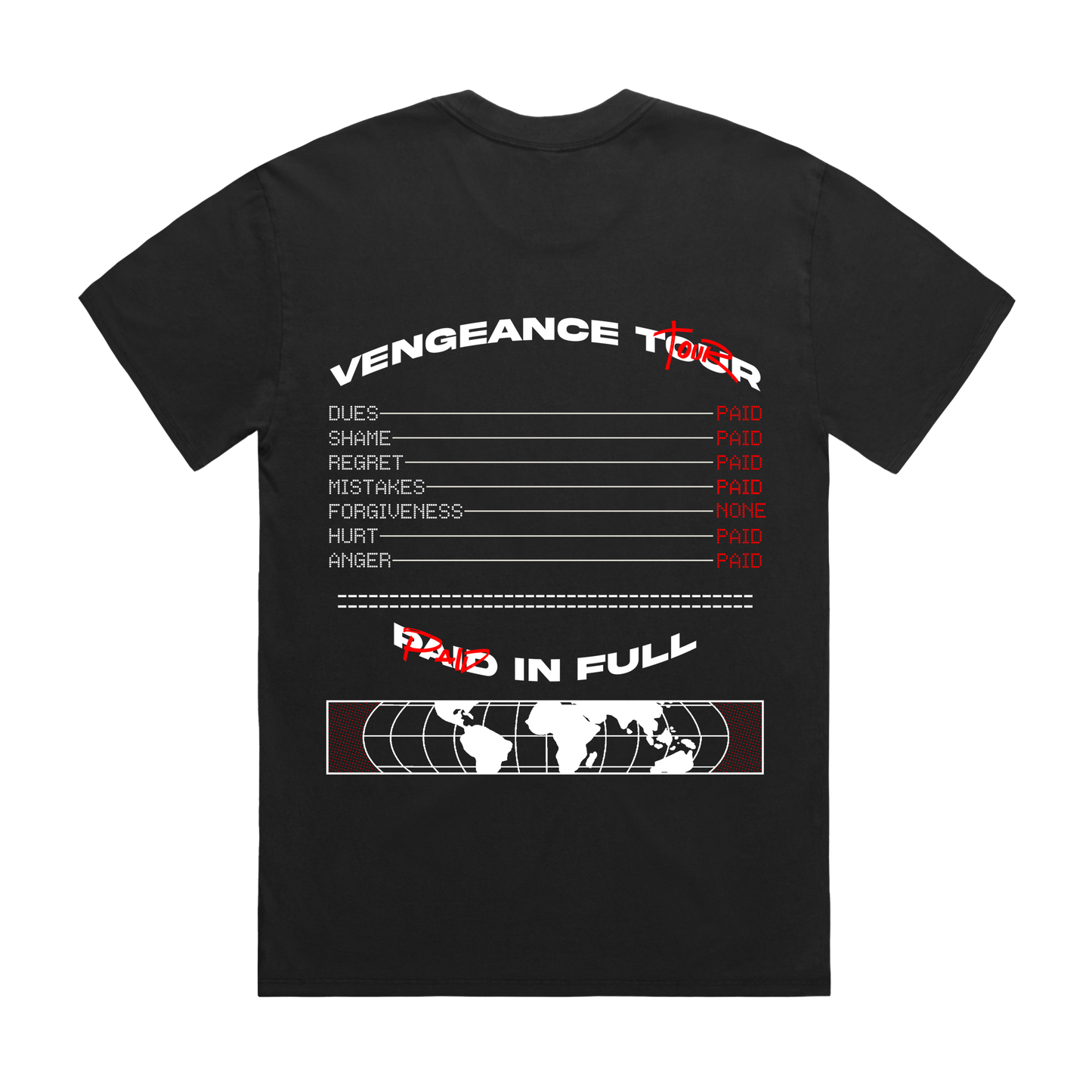 "Vengeance Tour" Tee